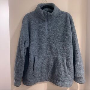 American Eagle Outfitters Gray and White Label